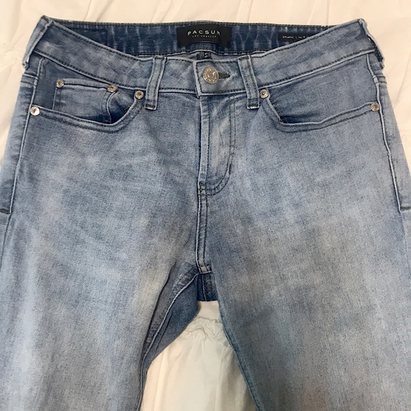 Pacsun light blue wash denim skinny jeans - Picture 4 of 6